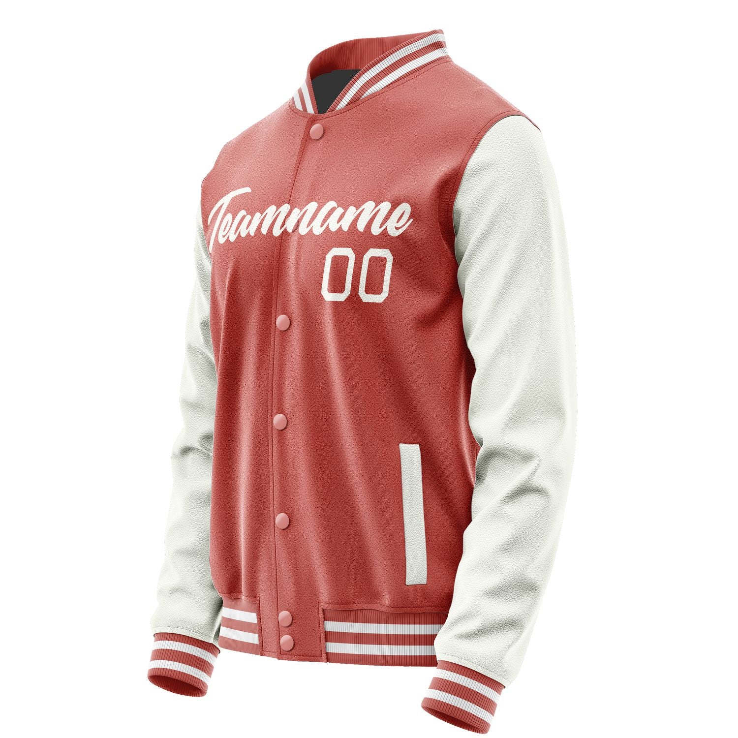 Maßgeschneidertes Kupferrose Weiß Jacke JA2929182917B21718