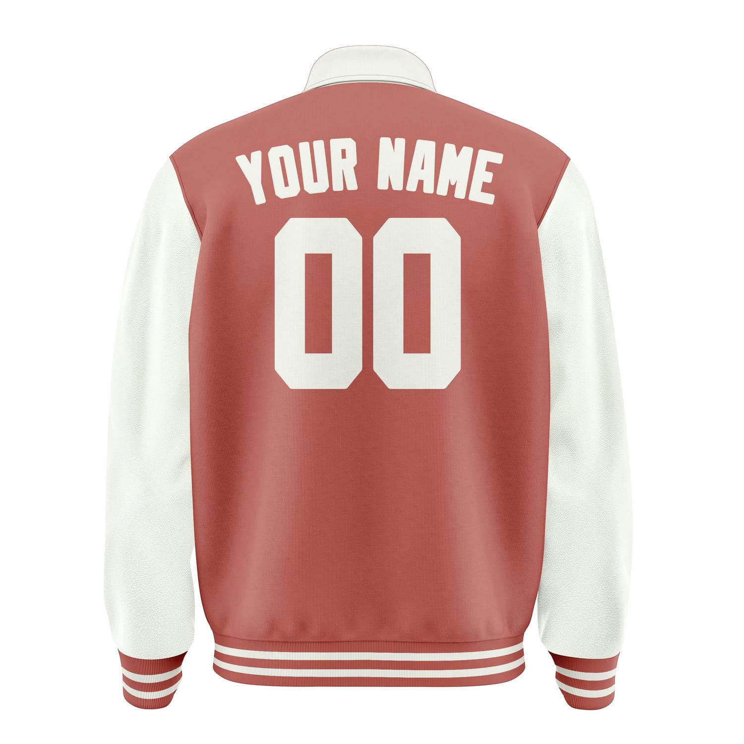 Maßgeschneidertes Kupferrose Weiß Jacke