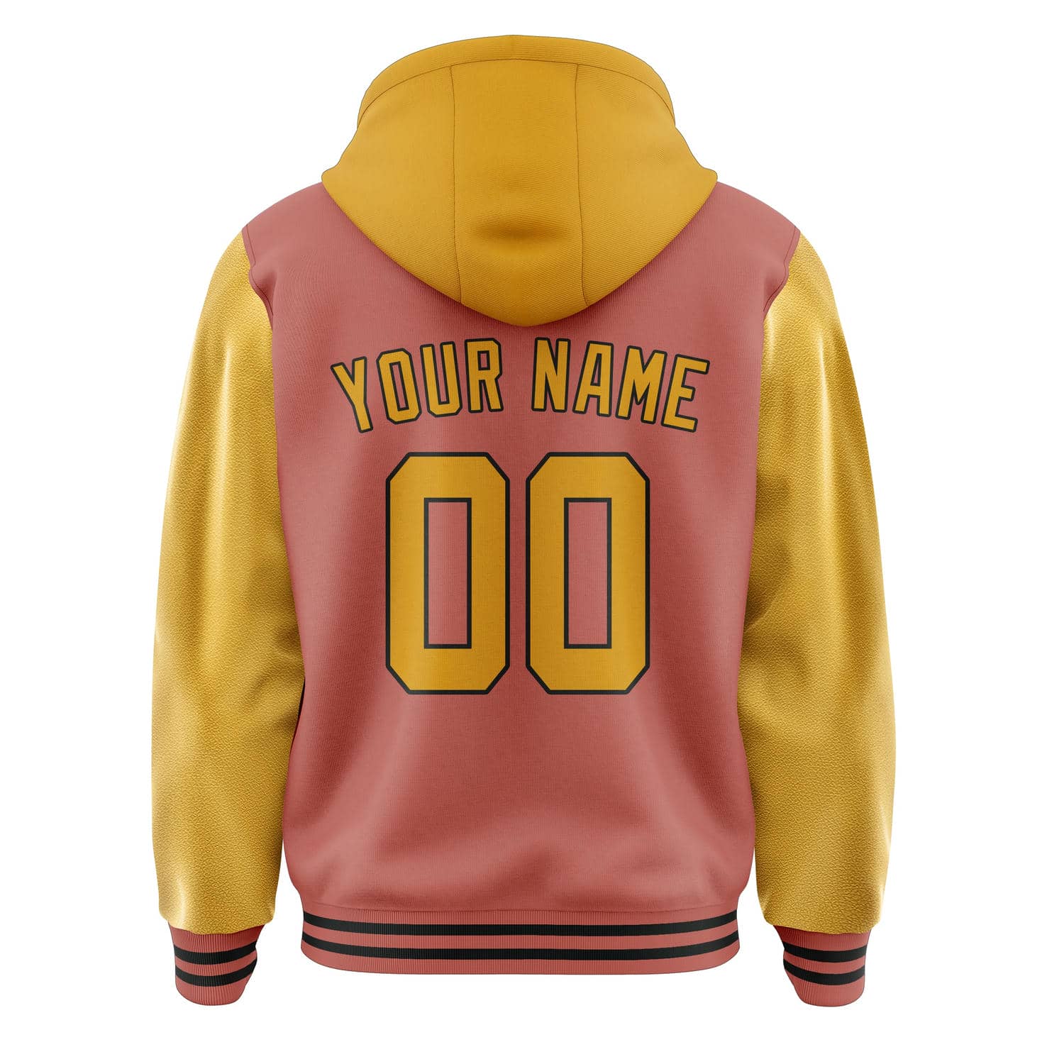 Maßgeschneidertes Kupferrose Gelb Jacke