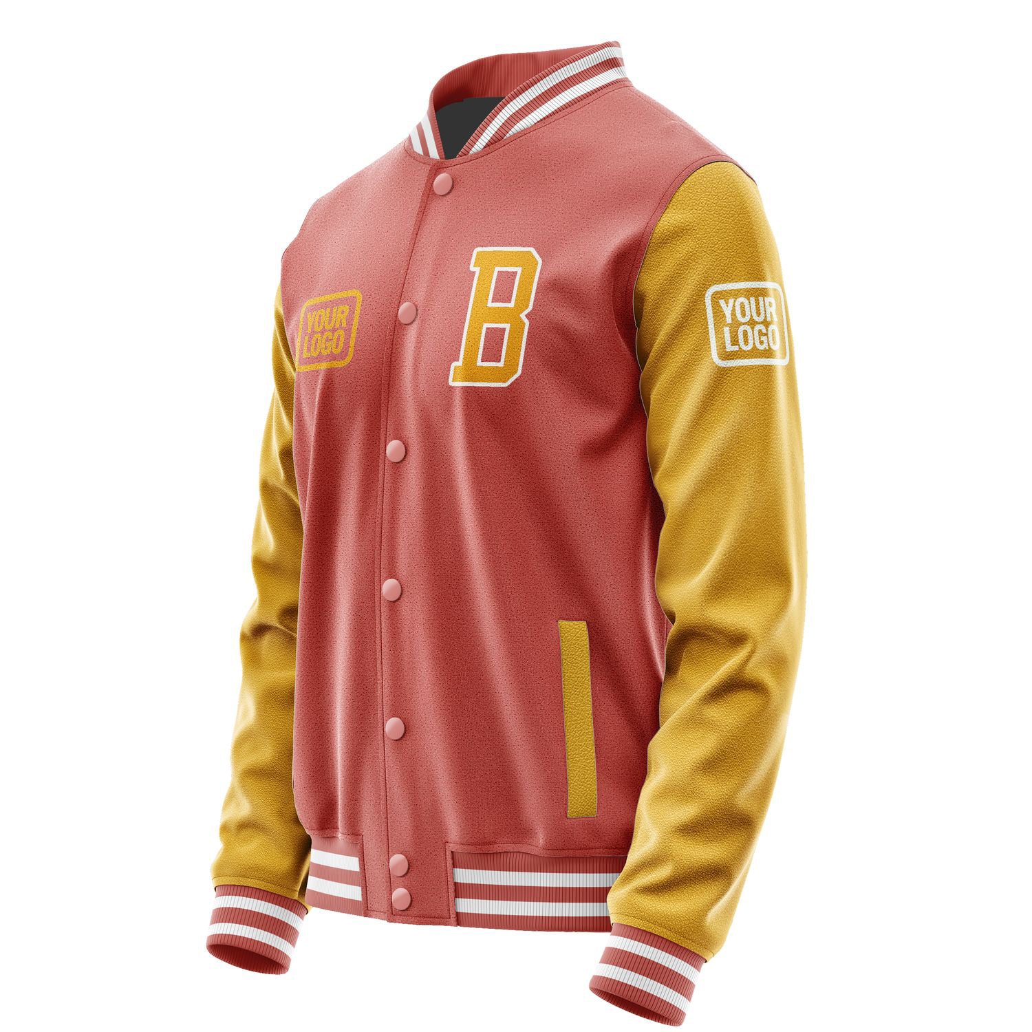 Maßgeschneidertes Kupferrose Gelb Jacke JA292919291818191918