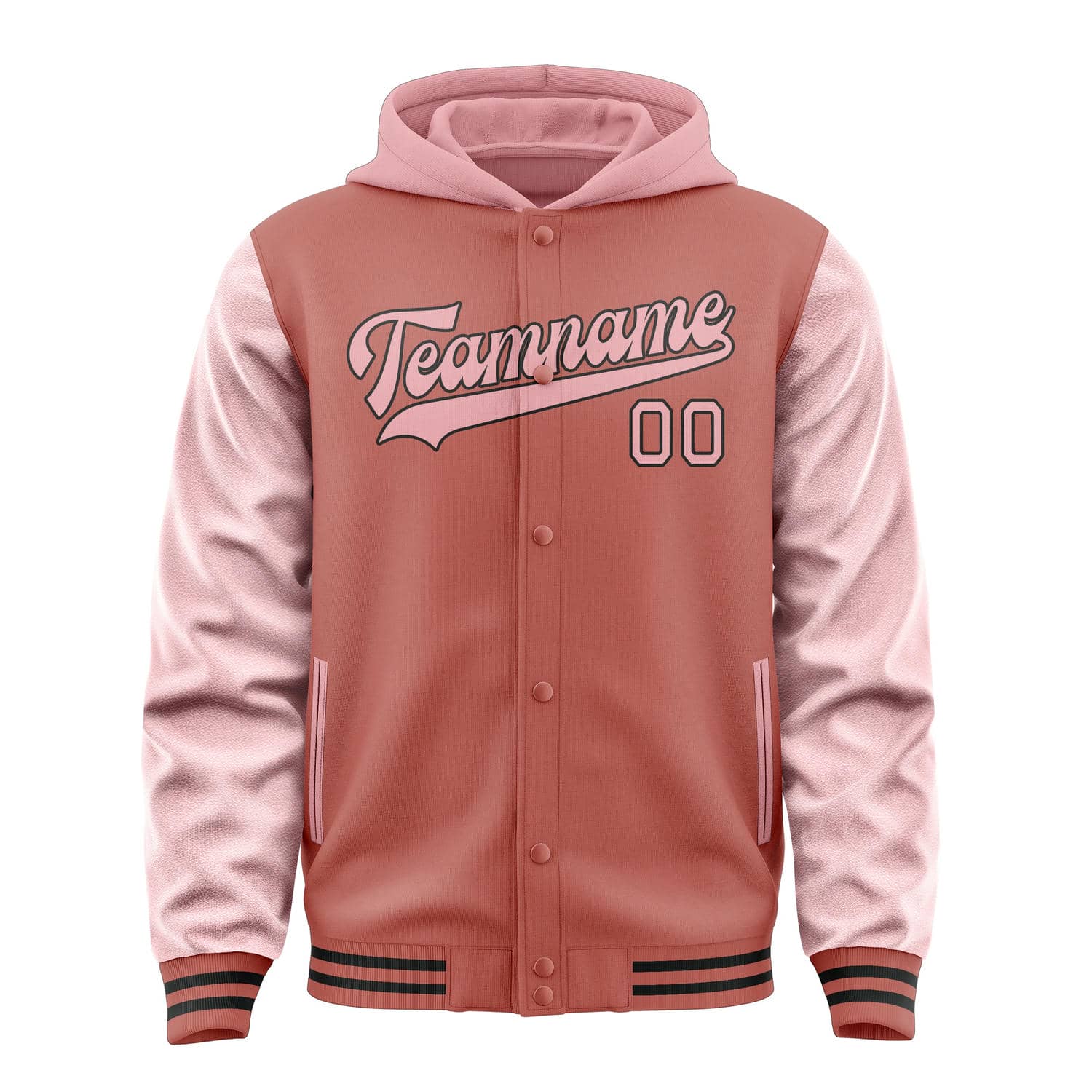Maßgeschneidertes Kupferrose Rosa Jacke