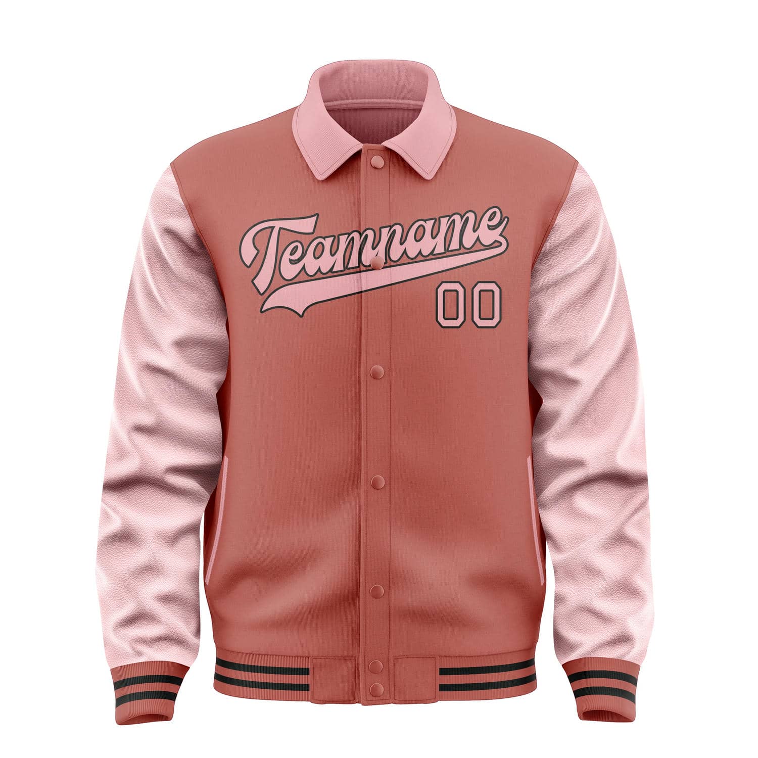 Maßgeschneidertes Kupferrose Rosa Jacke