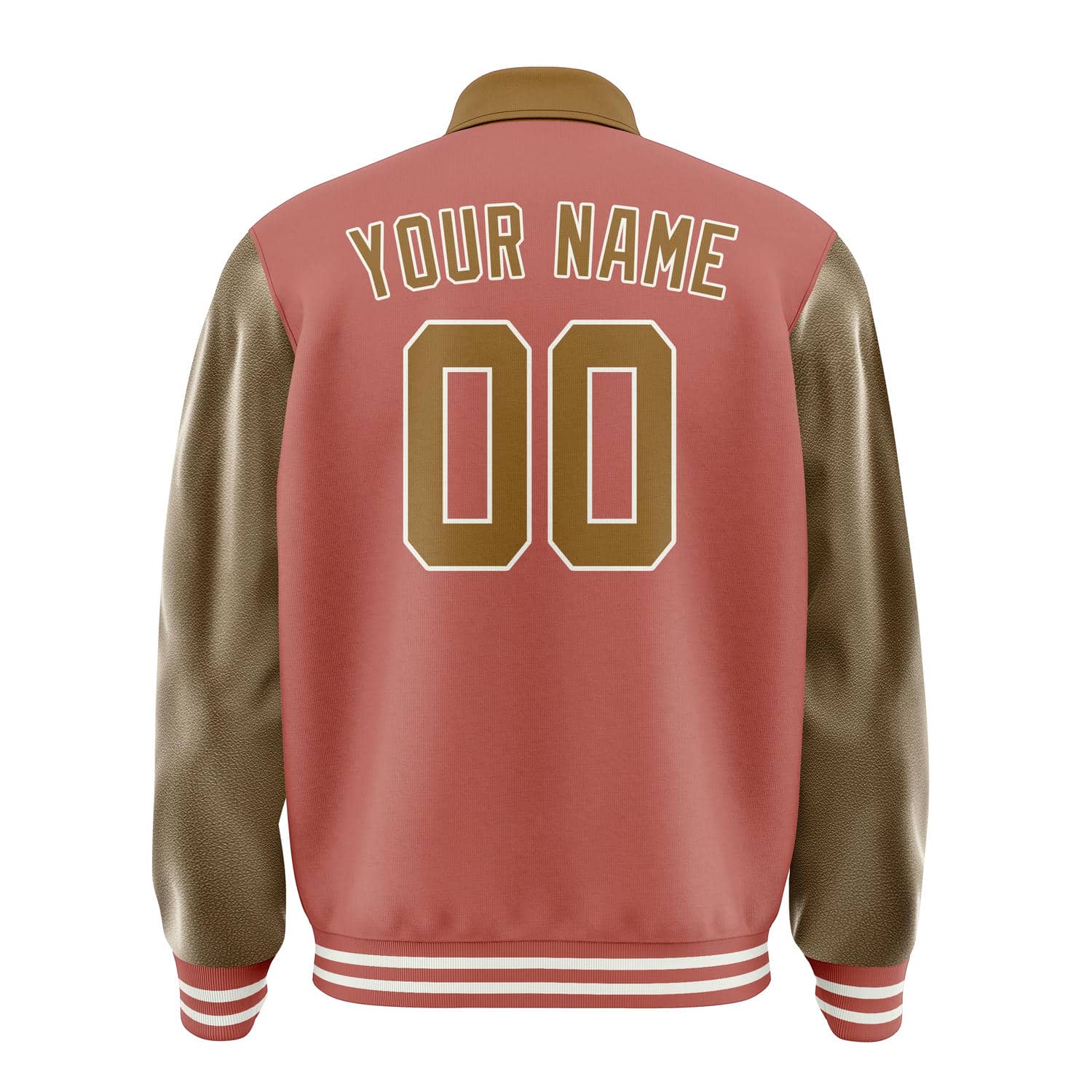 Maßgeschneidertes Kupferrose Khaki Jacke