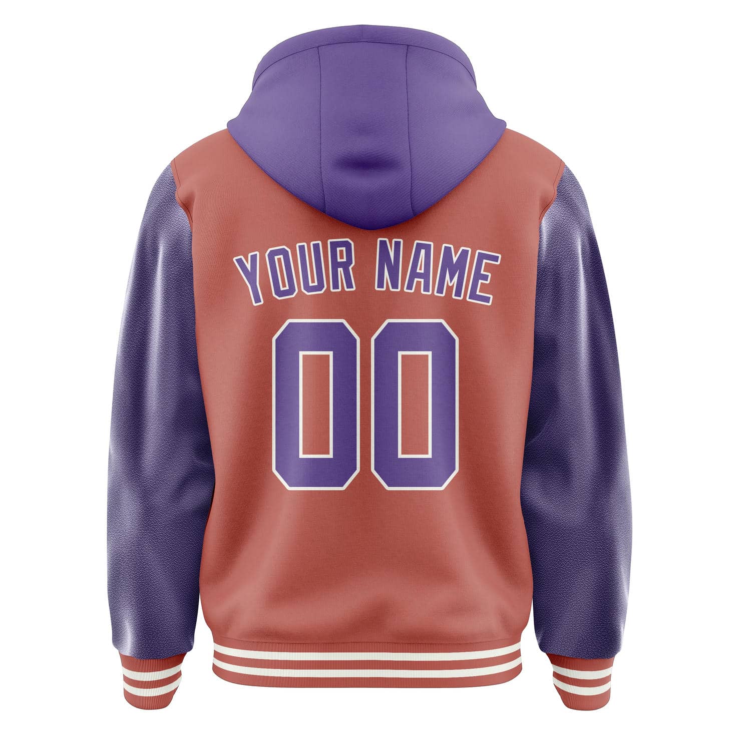 Maßgeschneidertes Kupferrose Lavendel Jacke
