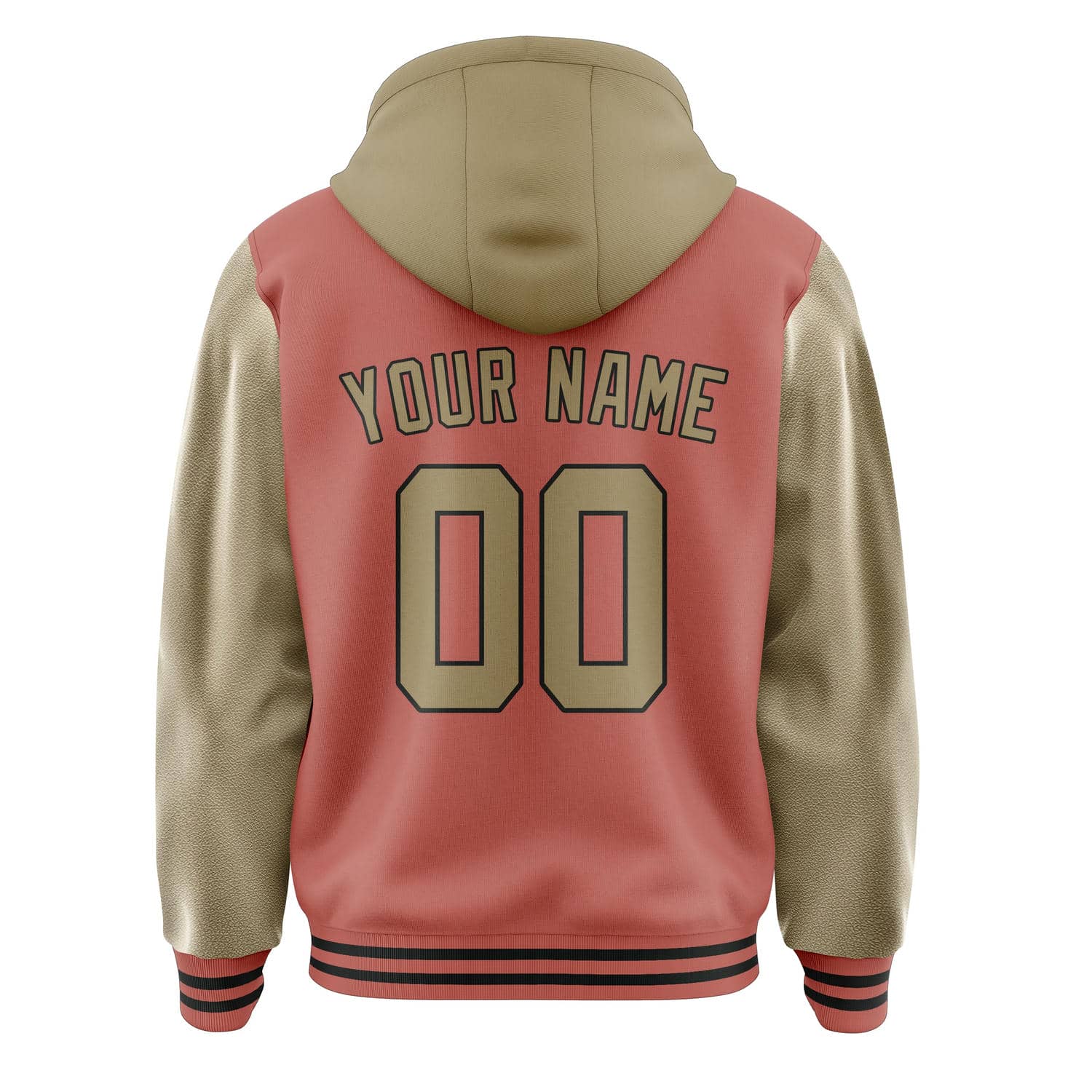 Maßgeschneidertes Kupferrose Hellkhaki Jacke