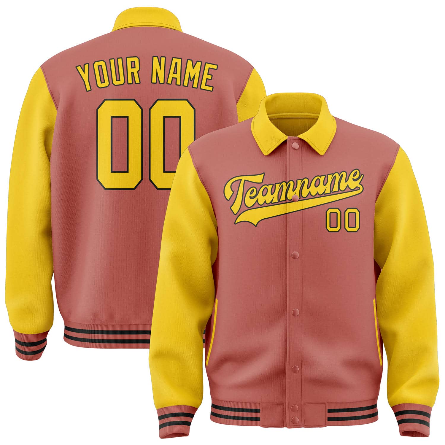 Maßgeschneidertes Kupferrose Gold Jacke JA292930291717303017