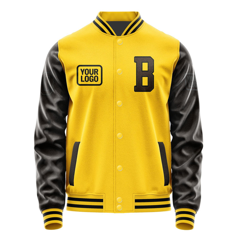 Maßgeschneidertes Gold Braun Jacke JA303001301717010117