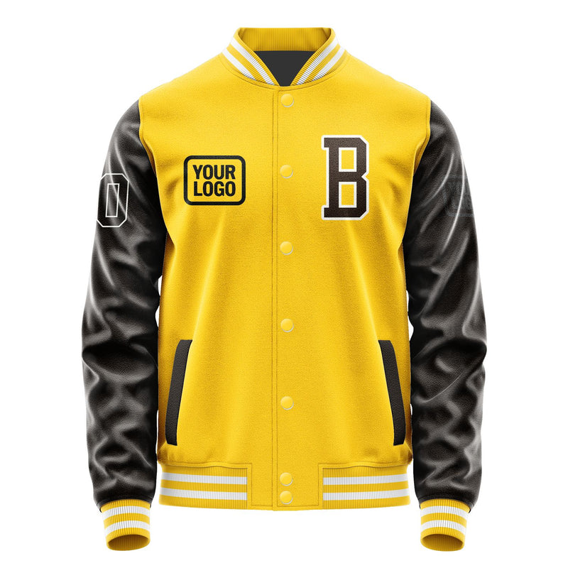 Maßgeschneidertes Gold Braun Jacke JA303001301818010118