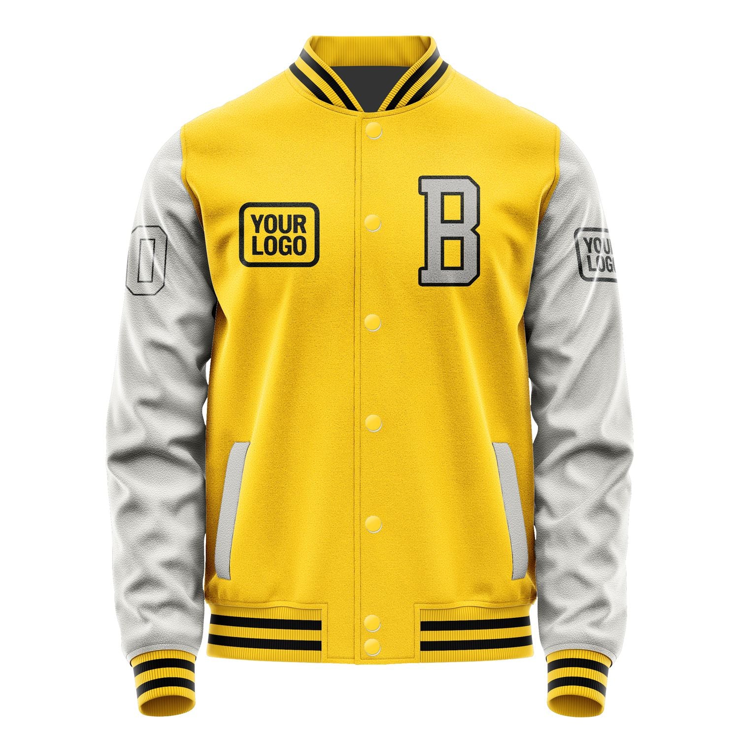 Maßgeschneidertes Gold Grau Jacke JA303004301717040417