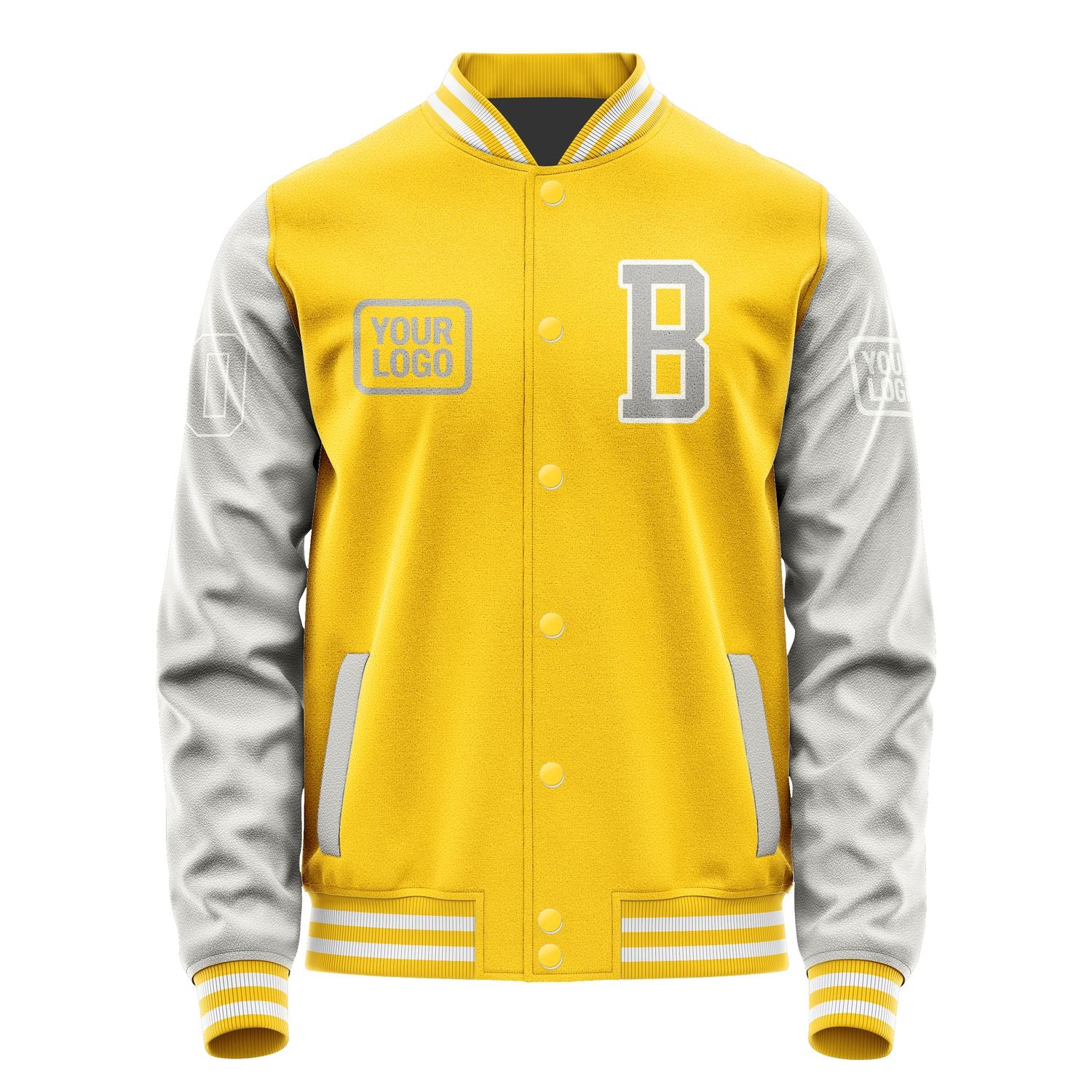 Maßgeschneidertes Gold Grau Jacke JA303004301818040418