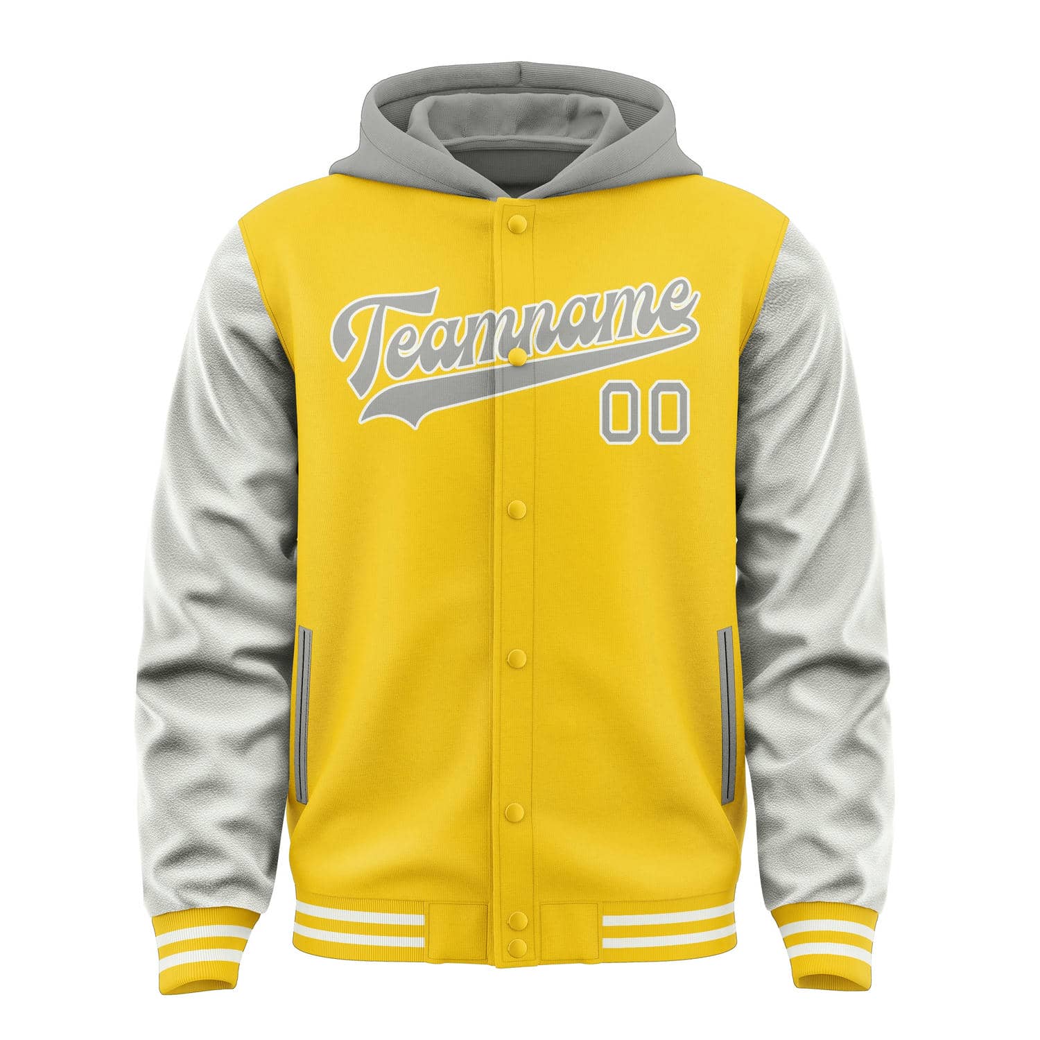 Maßgeschneidertes Gold Grau Jacke