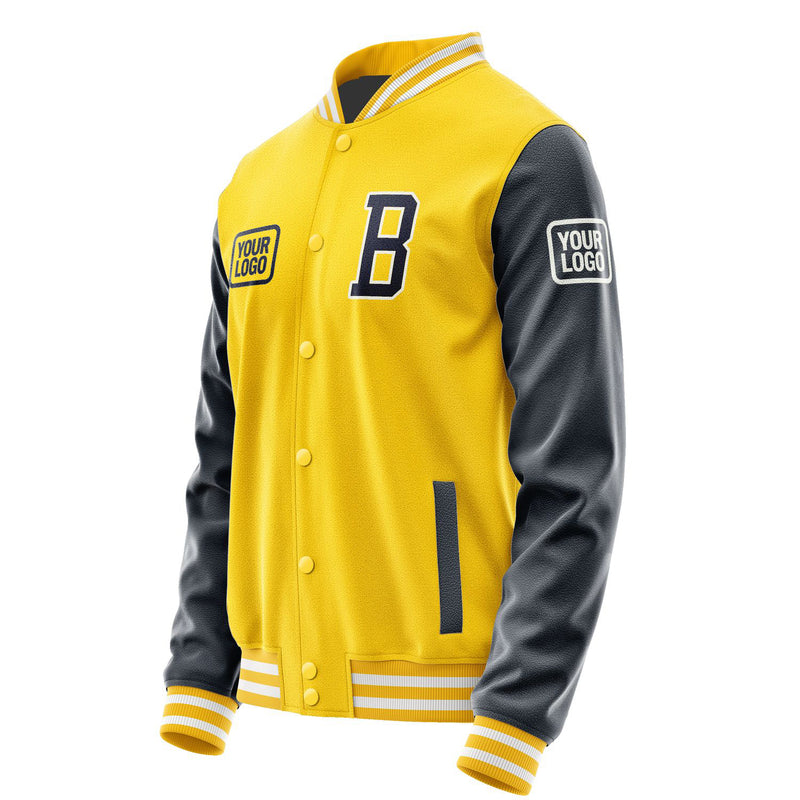 Maßgeschneidertes Gold Stahlblau Jacke JA303011301818111118