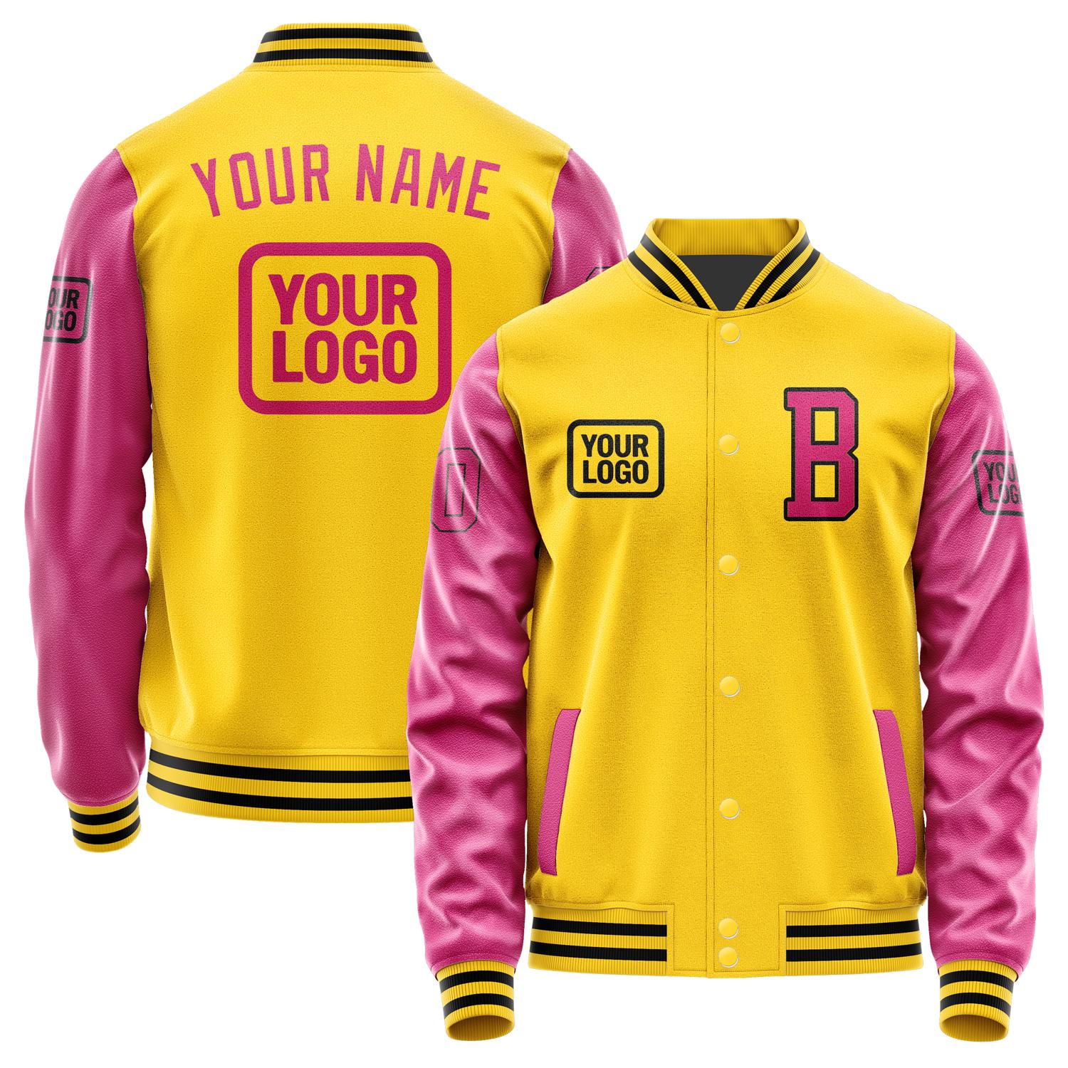 Maßgeschneidertes Gold Rosarot Jacke JA303013301717131317