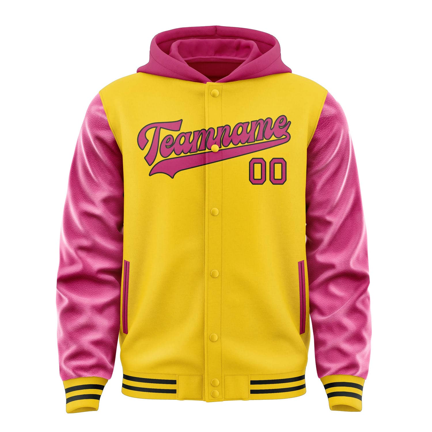 Maßgeschneidertes Gold Rosarot Jacke