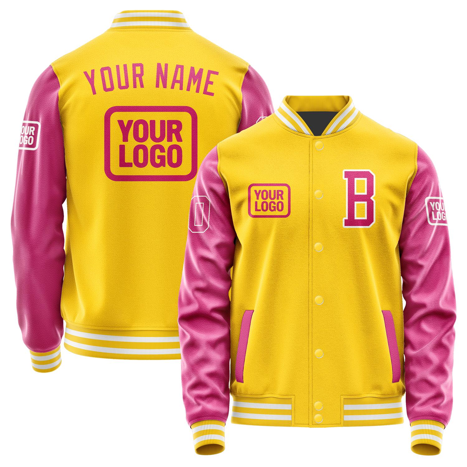 Maßgeschneidertes Gold Rosarot Jacke JA303013301818131318