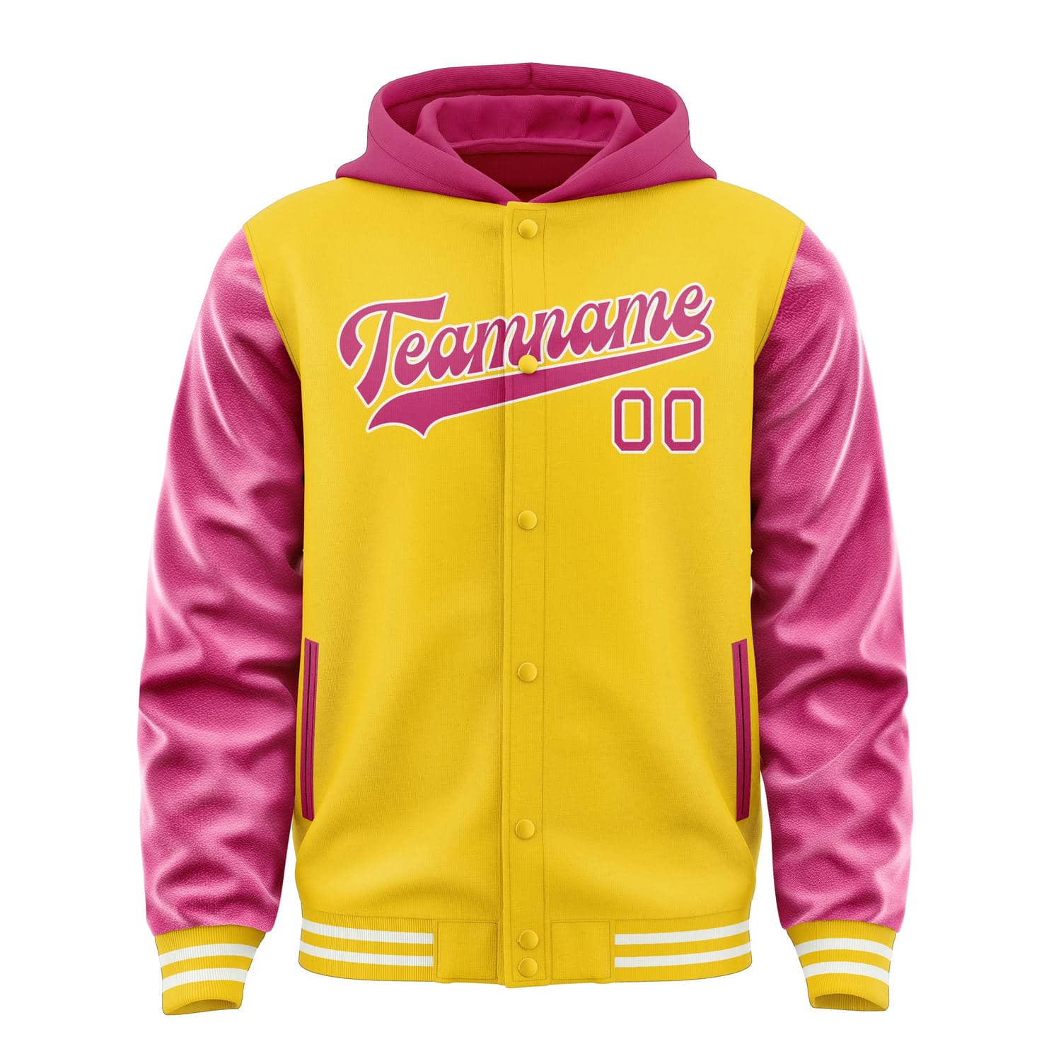 Maßgeschneidertes Gold Rosarot Jacke