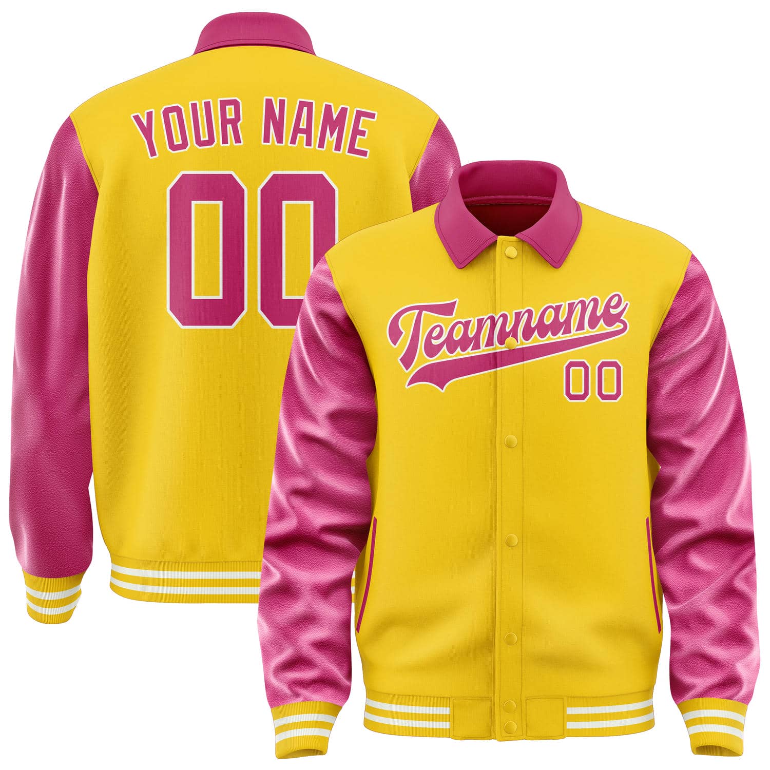 Maßgeschneidertes Gold Rosarot Jacke JA303013301818131318
