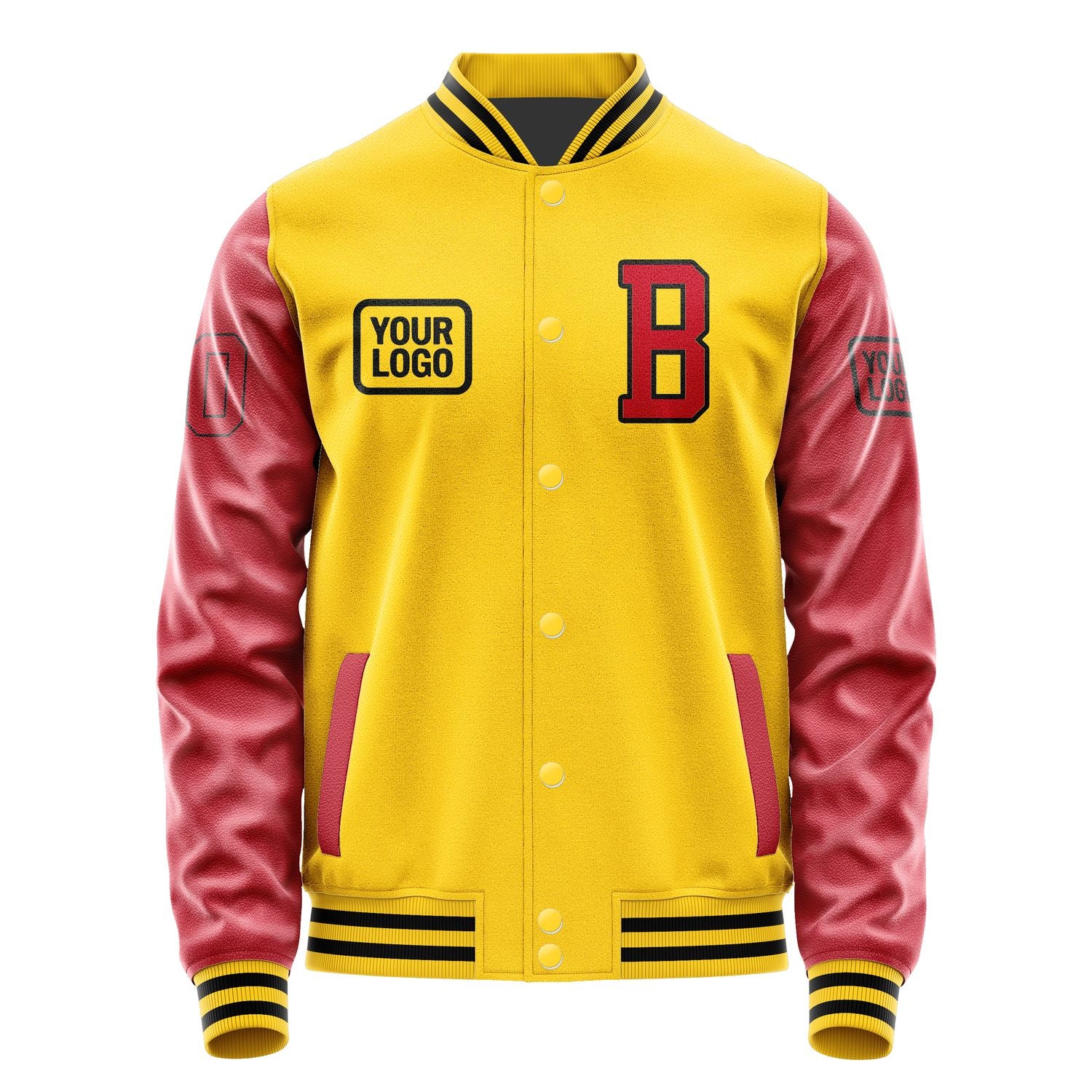 Maßgeschneidertes Gold Rot Jacke JA303014301717141417