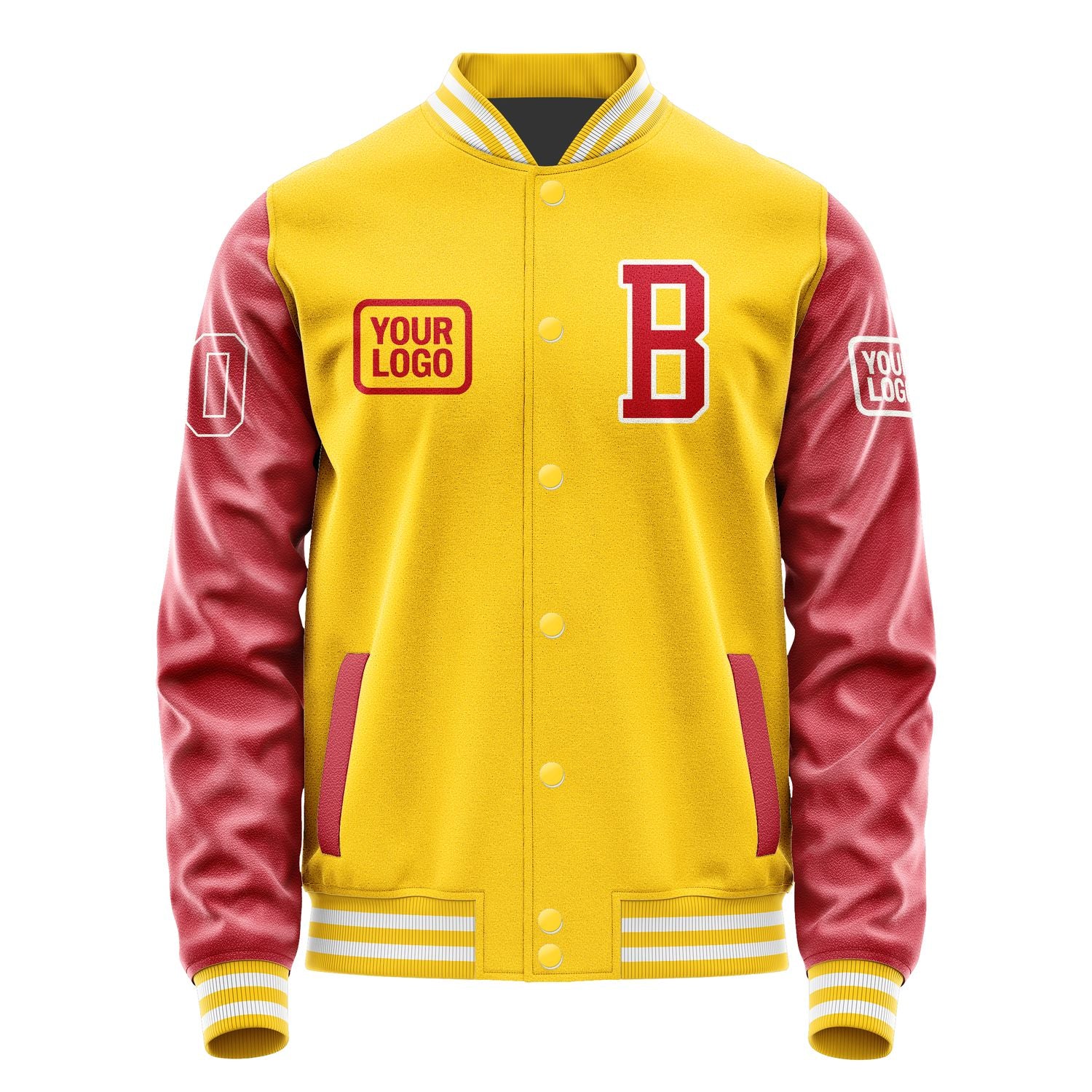 Maßgeschneidertes Gold Rot Jacke JA303014301818141418