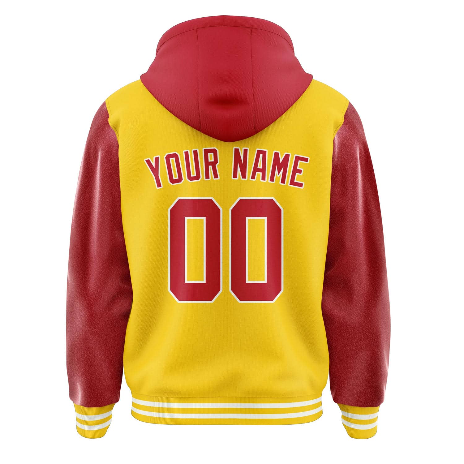 Maßgeschneidertes Gold Rot Jacke
