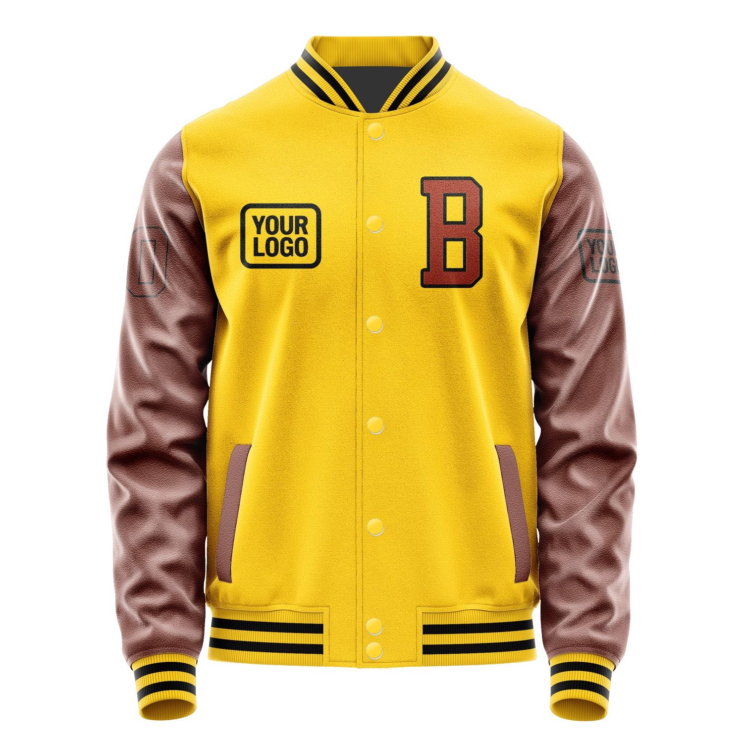 Maßgeschneidertes Gold Korallenrot Jacke JA303016301717161617