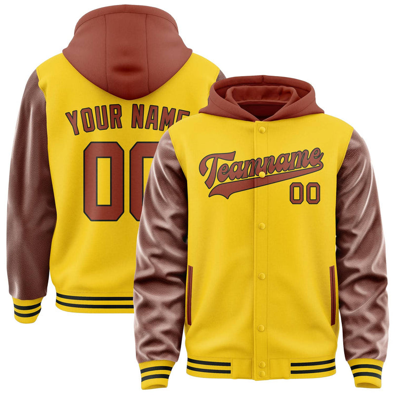 Maßgeschneidertes Gold Korallenrot Jacke JA303016301717161617