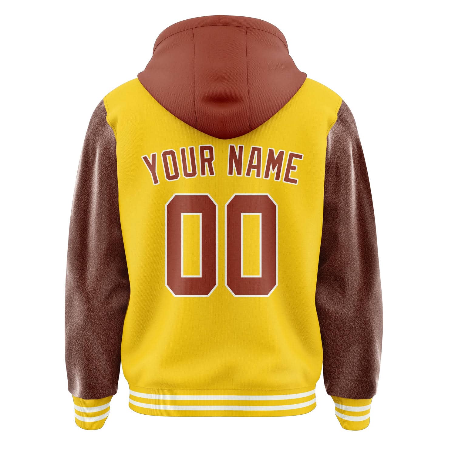 Maßgeschneidertes Gold Korallenrot Jacke