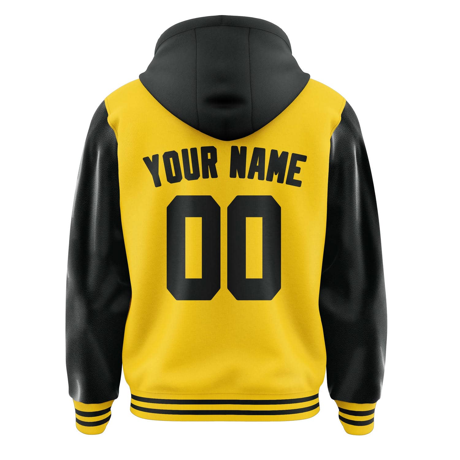 Maßgeschneidertes Gold Schwarz Jacke