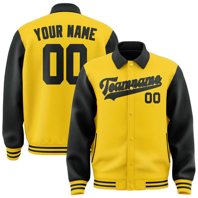 Maßgeschneidertes Gold Schwarz Jacke JA303017301717171717