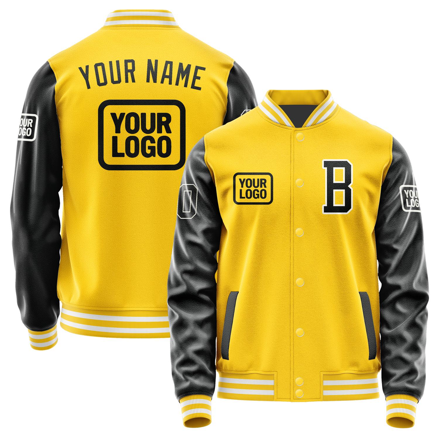 Maßgeschneidertes Gold Schwarz Jacke JA303017301818171718