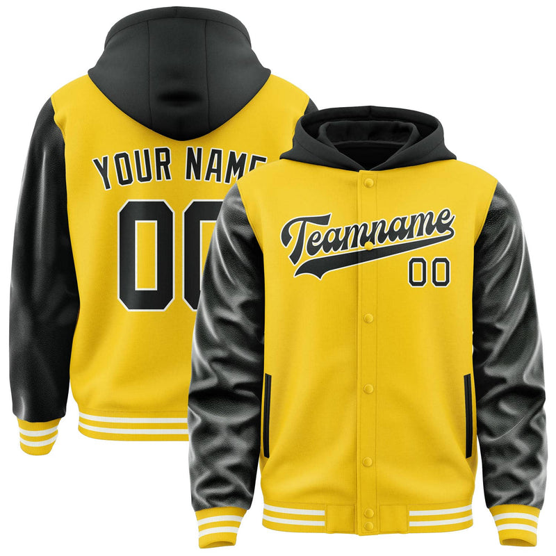 Maßgeschneidertes Gold Schwarz Jacke JA303017301818171718