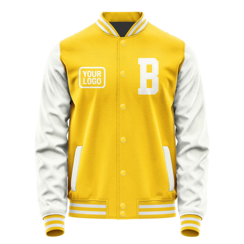 Maßgeschneidertes Gold Weiß Jacke JA303018301818181818
