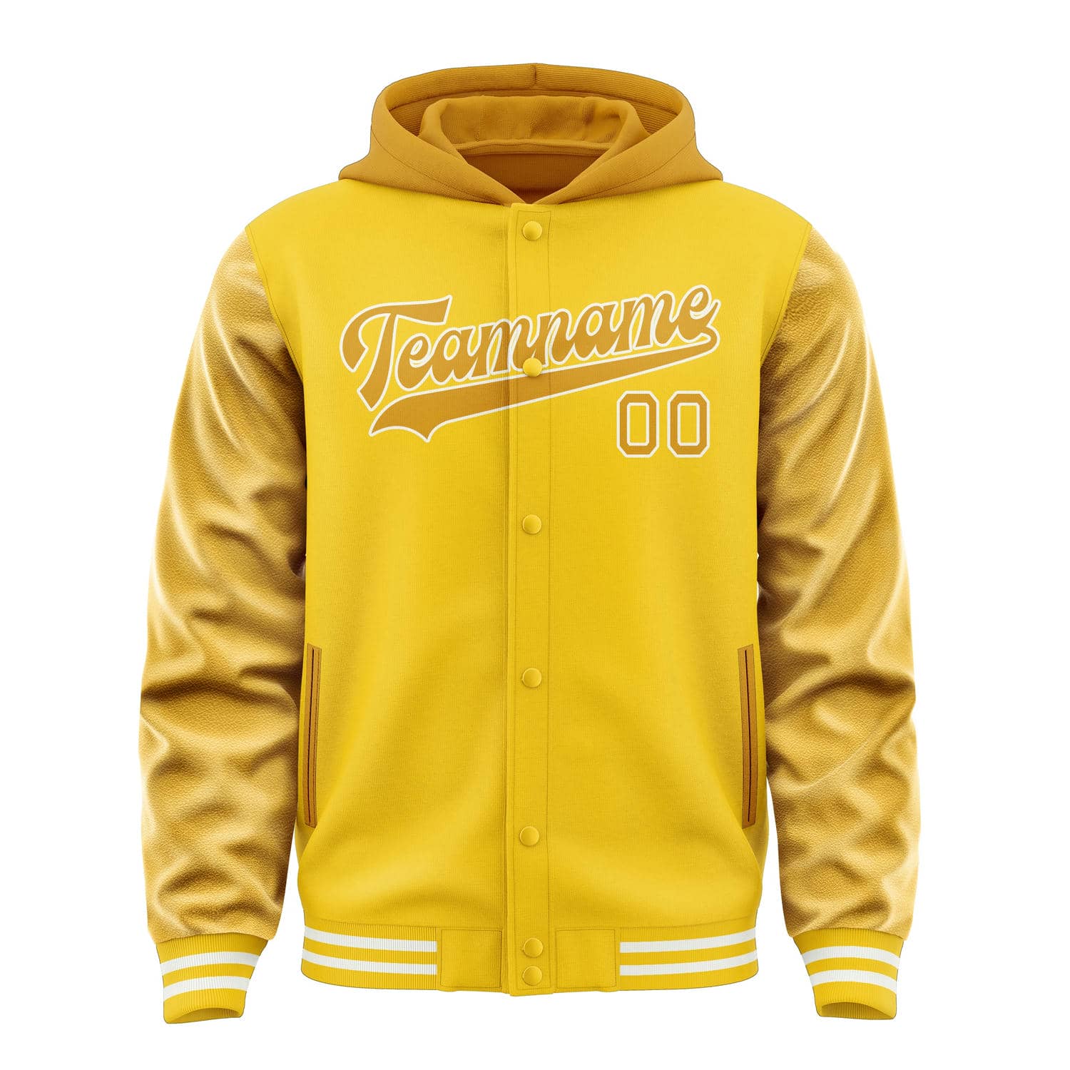 Maßgeschneidertes Gold Gelb Jacke