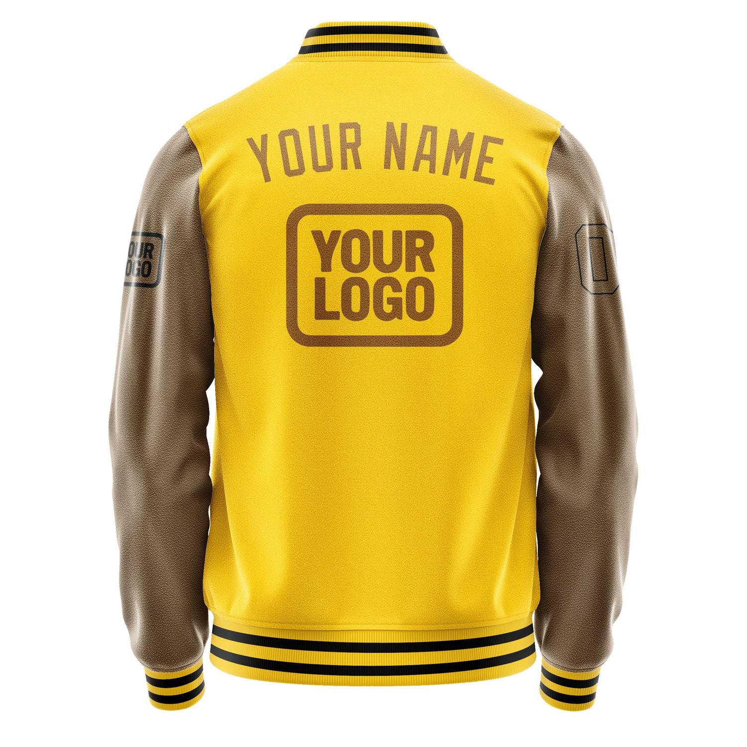 Maßgeschneidertes Gold Khaki Jacke JA303022301717222217
