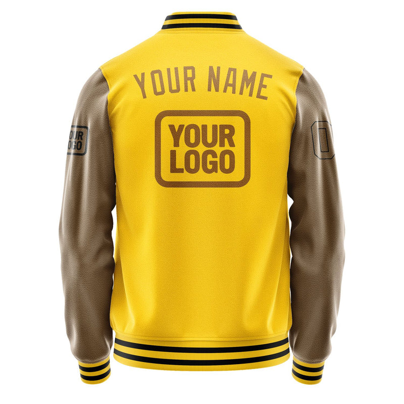 Maßgeschneidertes Gold Khaki Jacke JA303022301717222217