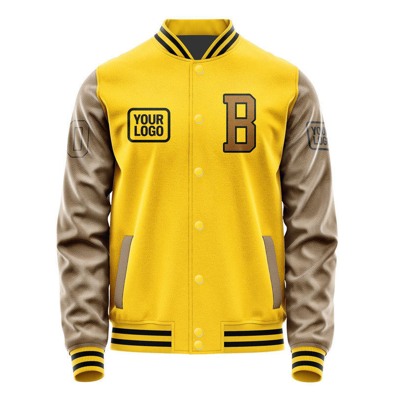 Maßgeschneidertes Gold Khaki Jacke JA303022301717222217