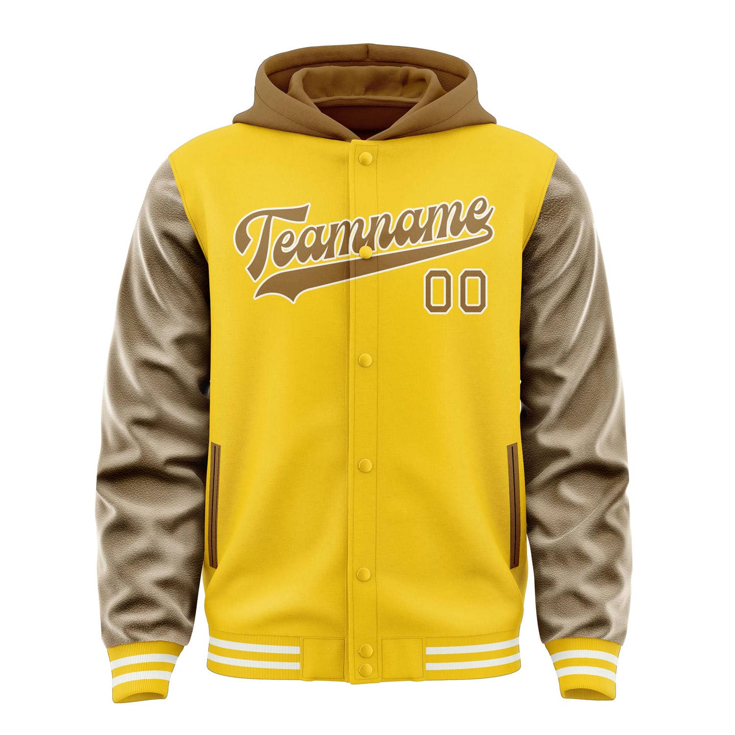 Maßgeschneidertes Gold Khaki Jacke