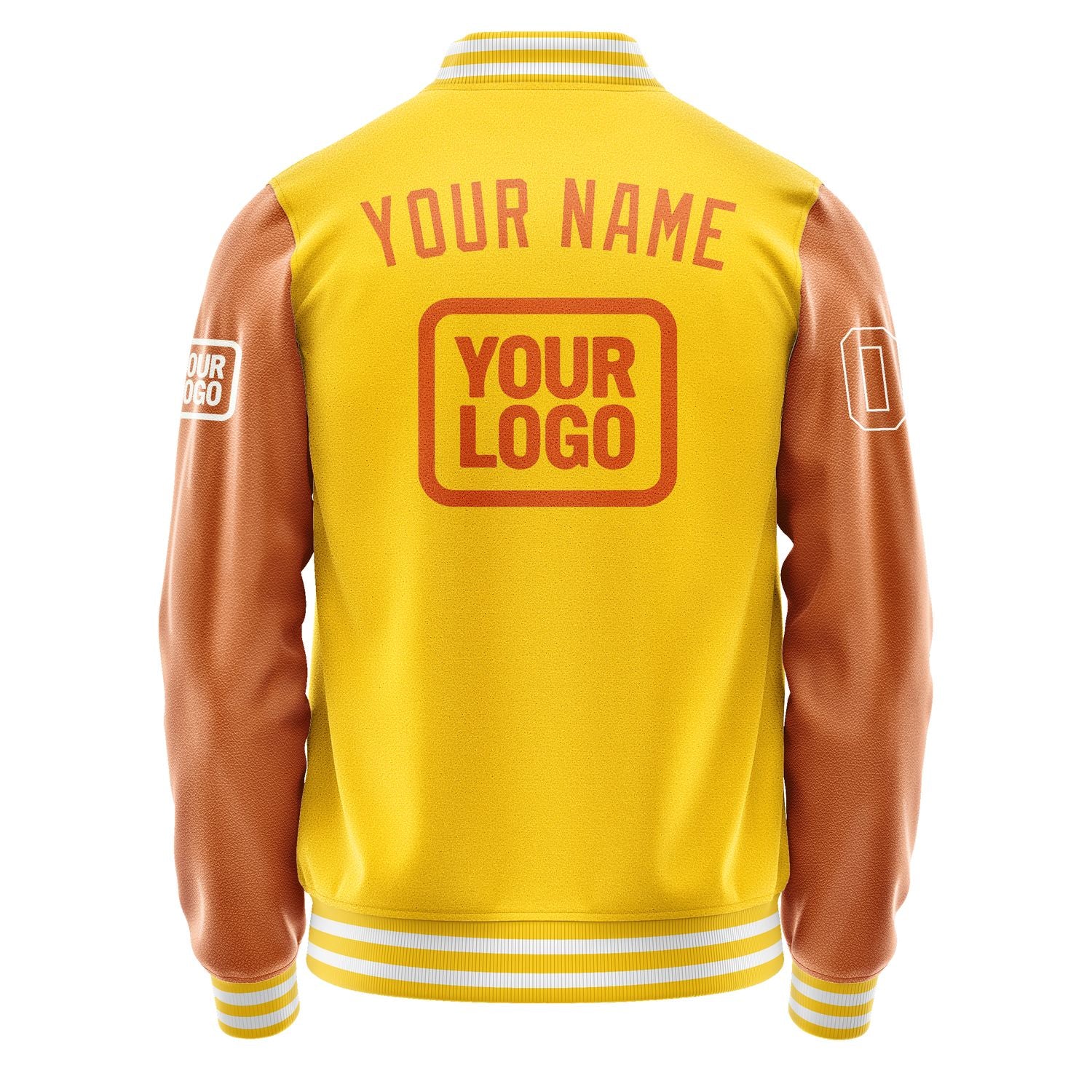 Maßgeschneidertes Gold Orange Jacke JA303028301818282818