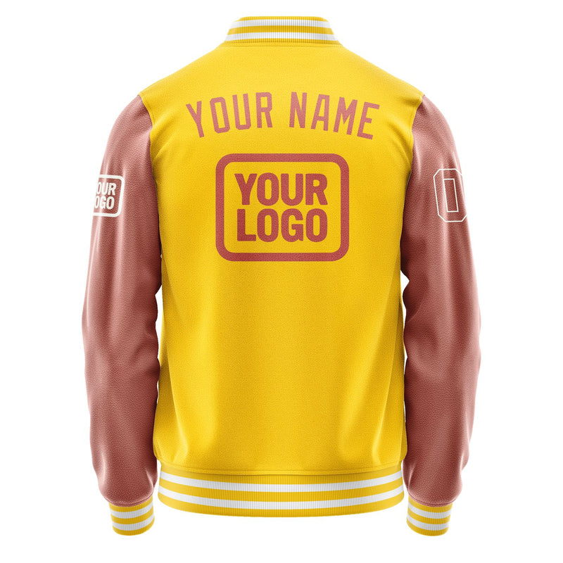 Maßgeschneidertes Gold Kupferrose Jacke JA303029301818292918