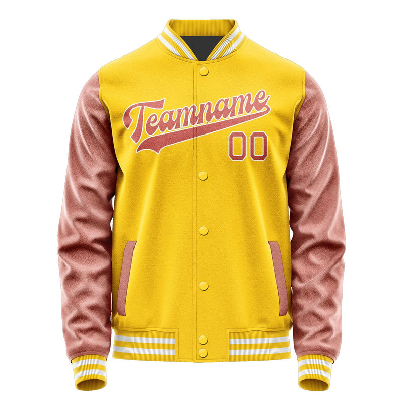 Maßgeschneidertes Gold Kupferrose Jacke JA3030293018B31829