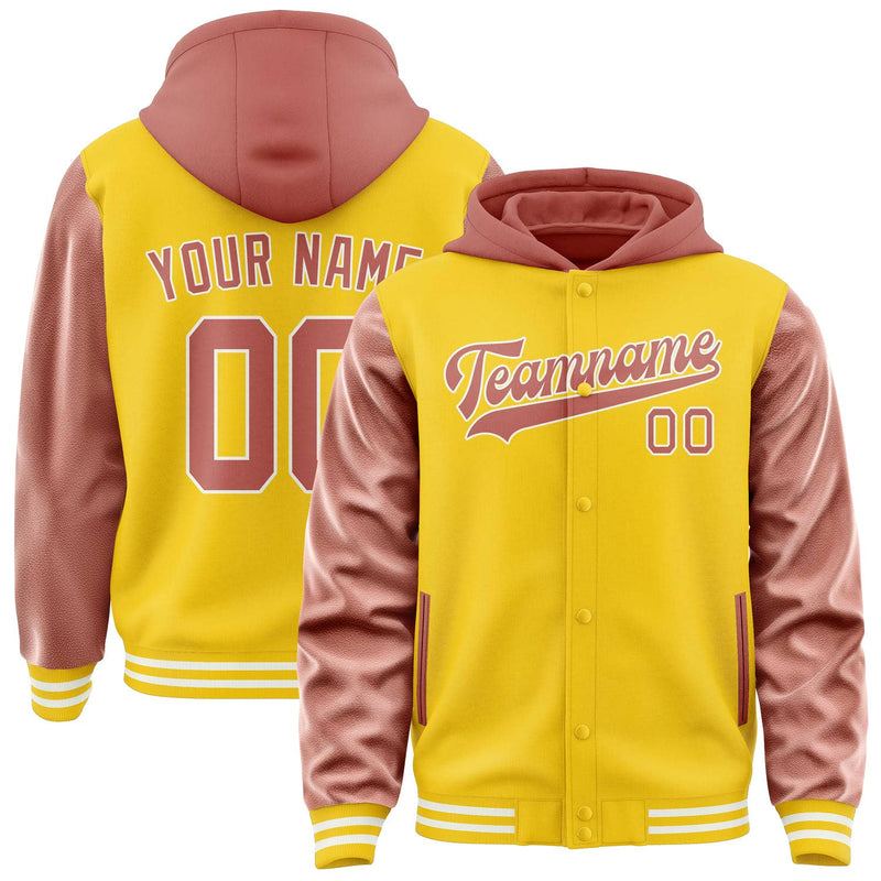 Maßgeschneidertes Gold Kupferrose Jacke JA303029301818292918