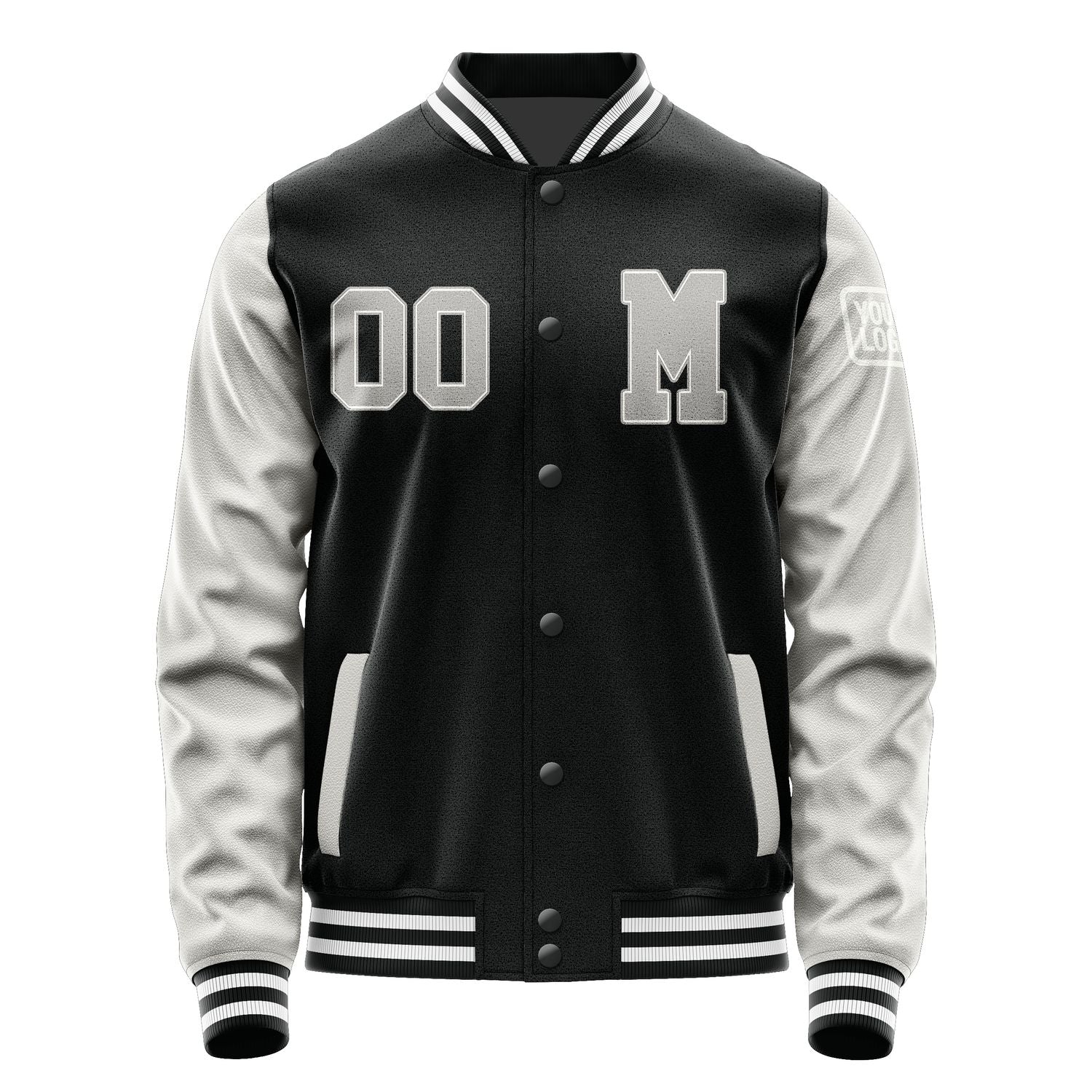 Maßgeschneidertes Schwarz Grau Jacke JB1717041718041818