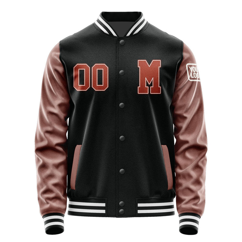 Maßgeschneidertes Schwarz Korallenrot Jacke JB1717161718161818