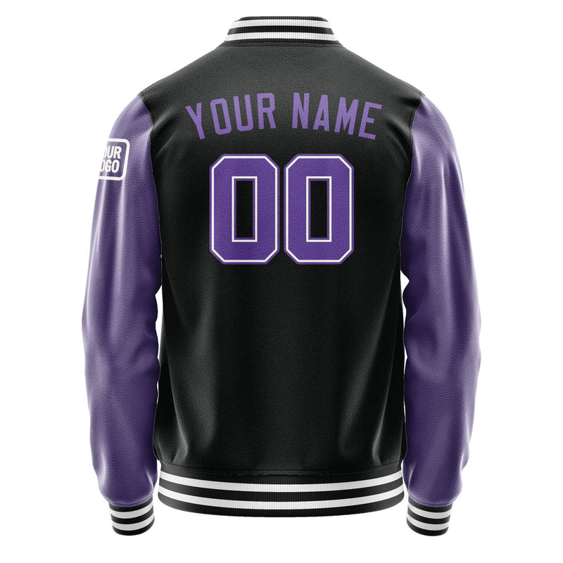 Maßgeschneidertes Schwarz Lavendel Jacke JB1717231718231818