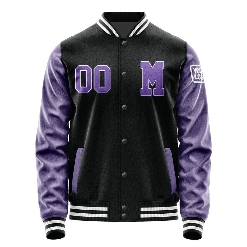 Maßgeschneidertes Schwarz Lavendel Jacke JB1717231718231818
