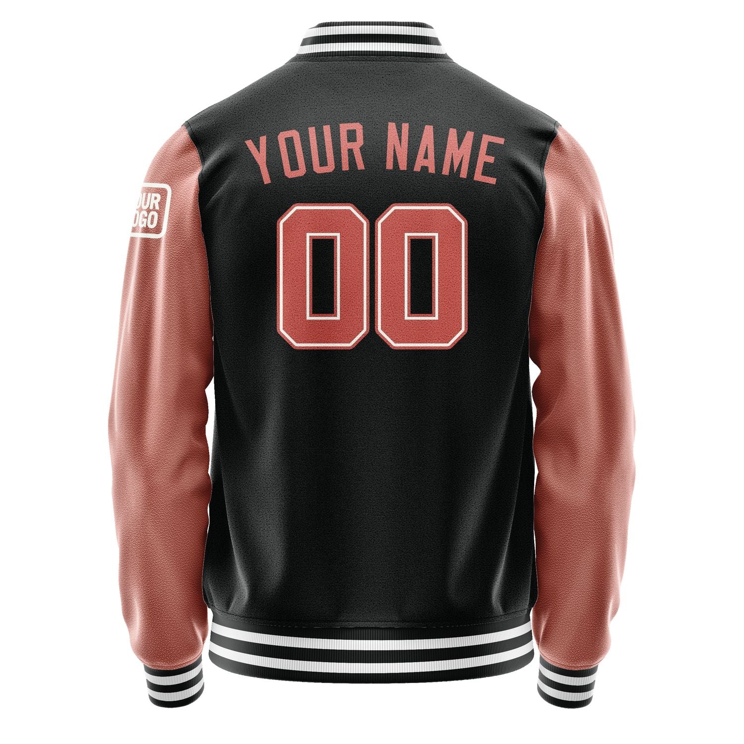 Maßgeschneidertes Schwarz Kupferrose Jacke JB1717291718291818