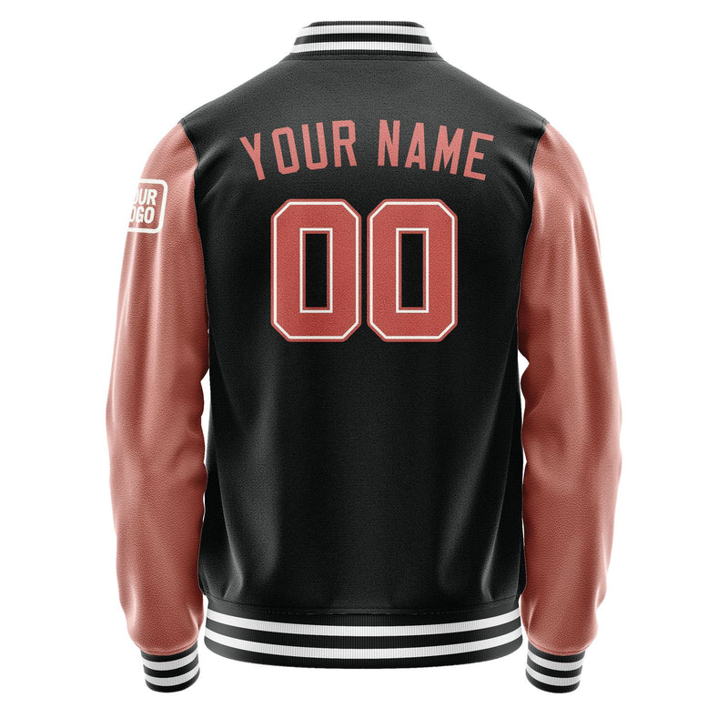 Maßgeschneidertes Schwarz Kupferrose Jacke JB1717291718291818