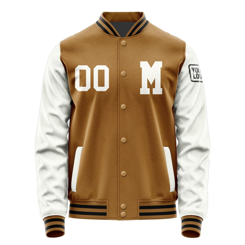 Maßgeschneidertes Khaki Weiß Jacke JB2222182217181817