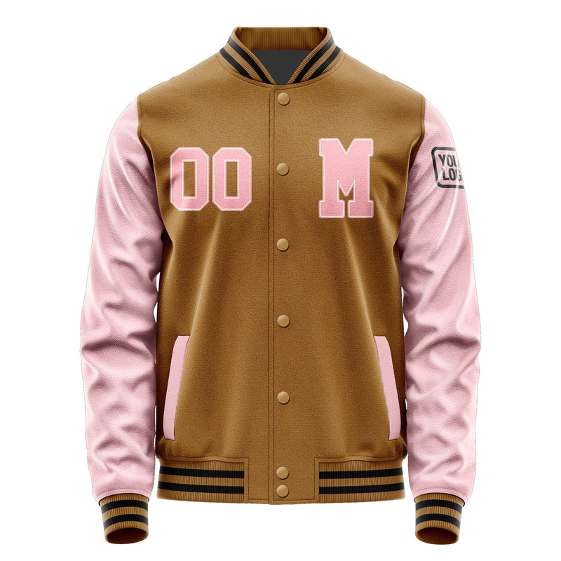 Maßgeschneidertes Khaki Rosa Jacke JB2222212217211817