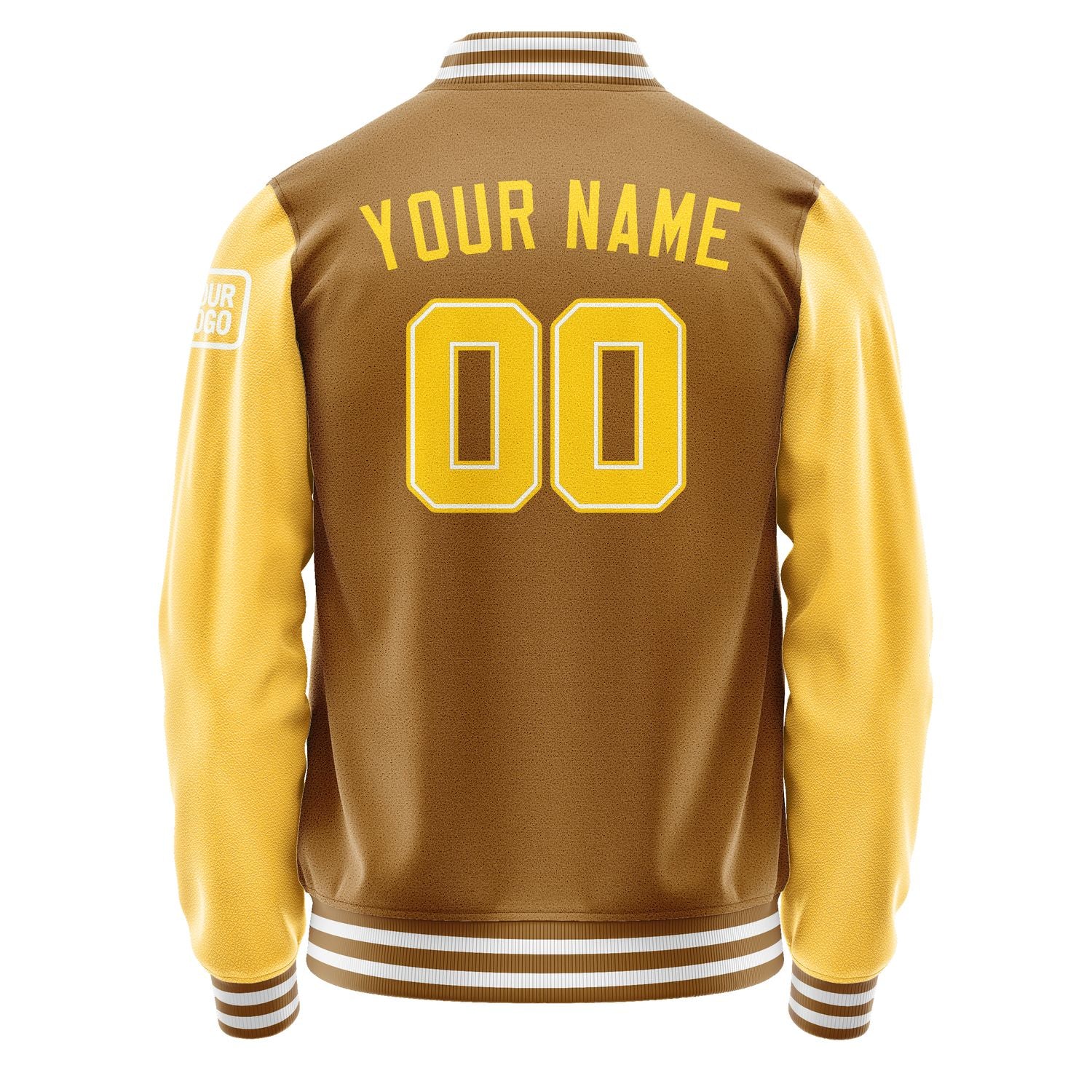 Maßgeschneidertes Khaki Gold Jacke JB2222302218301818